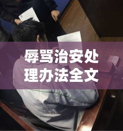 辱骂治安处理办法全文最新：侮辱辱骂他人的治安处罚法 