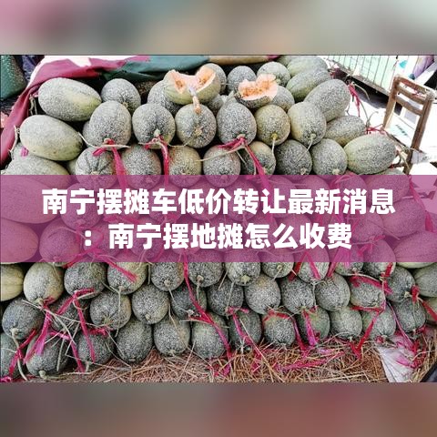 南宁摆摊车低价转让最新消息：南宁摆地摊怎么收费 