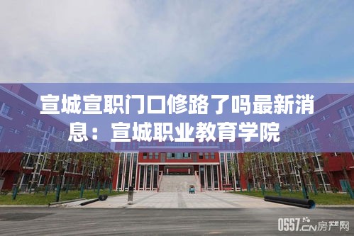 宣城宣职门口修路了吗最新消息：宣城职业教育学院 