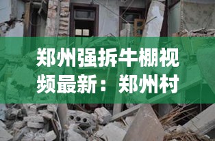 郑州强拆牛棚视频最新：郑州村民称遭强拆 