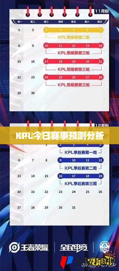 KPL今日赛事预测分析