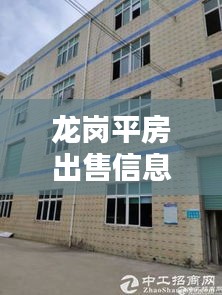 龙岗平房出售信息网最新：龙岗坪地房屋出租 