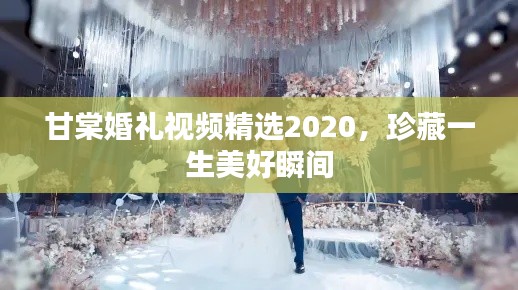 甘棠婚礼视频精选2020，珍藏一生美好瞬间