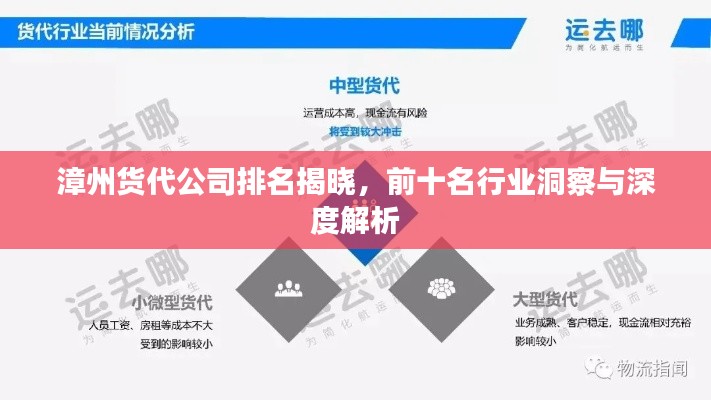 漳州货代公司排名揭晓，前十名行业洞察与深度解析