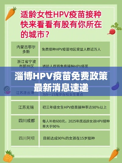 淄博HPV疫苗免费政策最新消息速递