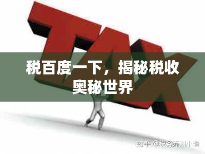 税百度一下，揭秘税收奥秘世界