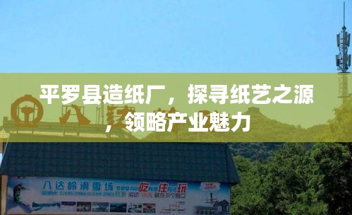 平罗县造纸厂，探寻纸艺之源，领略产业魅力