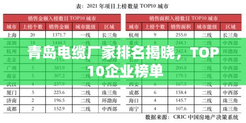 青岛电缆厂家排名揭晓，TOP 10企业榜单