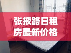 张掖路日租房最新价格查询，超值住宿体验从这里开始！