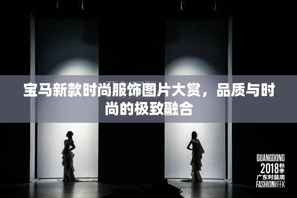 宝马新款时尚服饰图片大赏，品质与时尚的极致融合