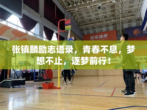 张镇麟励志语录，青春不息，梦想不止，逐梦前行！