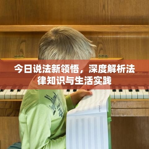 今日说法新领悟，深度解析法律知识与生活实践