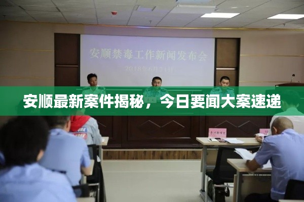 安顺最新案件揭秘，今日要闻大案速递