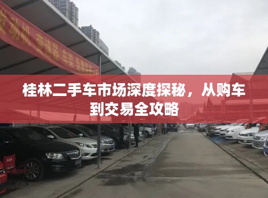 桂林二手车市场深度探秘，从购车到交易全攻略