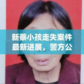 新蔡小孩走失案件最新进展，警方公布最新结果！