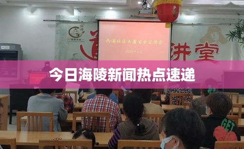 今日海陵新闻热点速递
